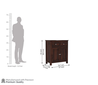 Premium Wooden Sideboard Cabinet with Drawers & Double Door Storage