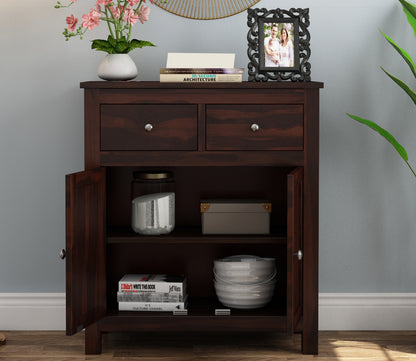 Premium Wooden Sideboard Cabinet with Drawers & Double Door Storage
